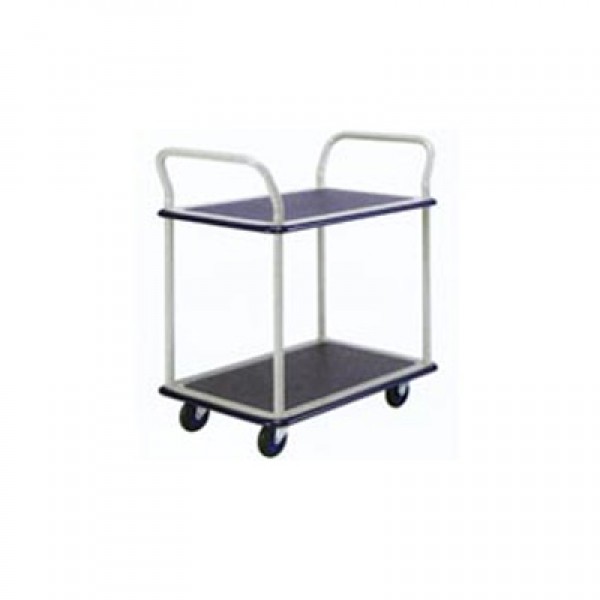 Double Deck Dual Handle Trolley